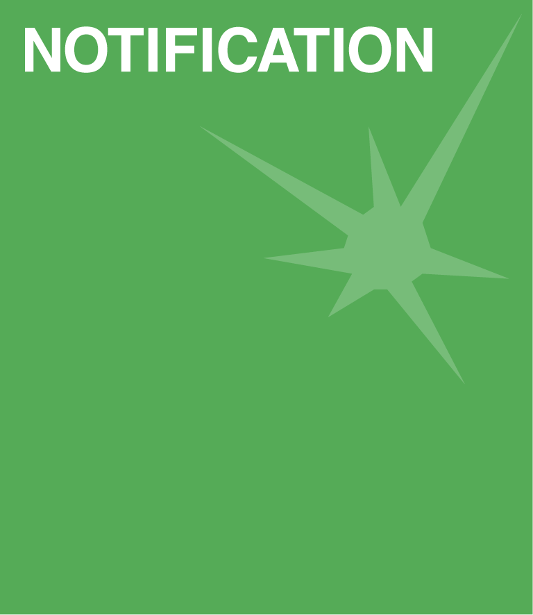 NOTIFICATION